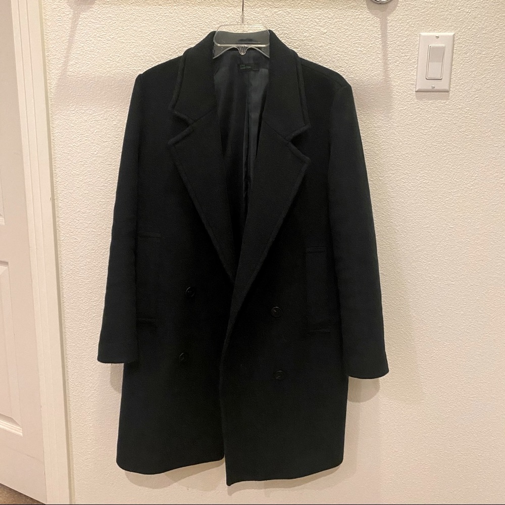 Benetton Long Wool Coat